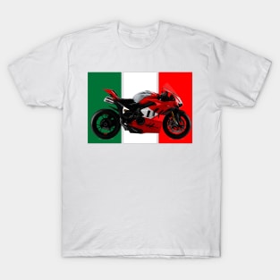 Italian Motorcycle Ducati Panigale V4 T-Shirt